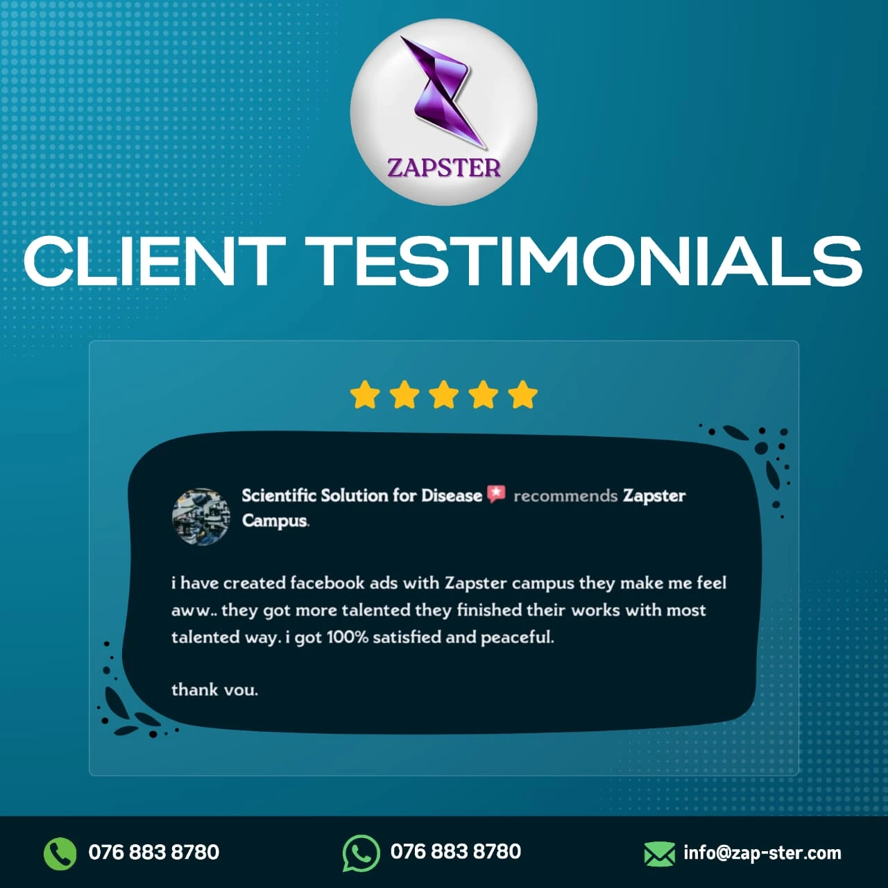 Client Reviews Zapster (6)