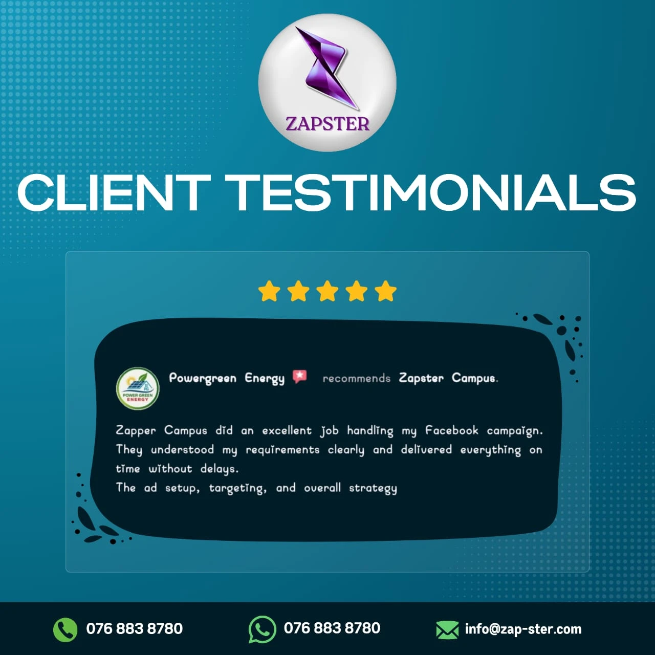 Client Reviews Zapster (8)